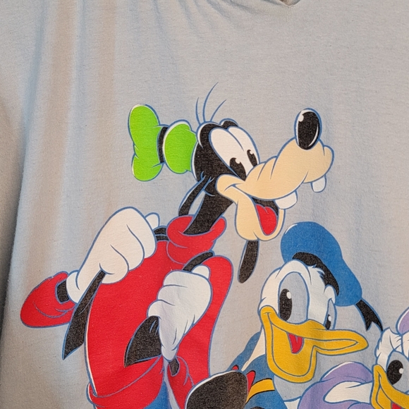 Disney Mickey Mose & Gang Pajama PJ Night Shirt Unisex OSFM - Picture 8 of 14